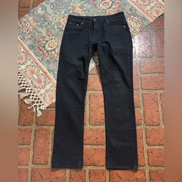 PD&C flex stretch black denim jeans - Picture 2 of 8
